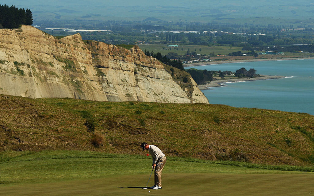 гольф в новой Зеландии